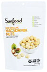 Sunfood Superfoods: Organic Macadamia Nuts, 8 Oz