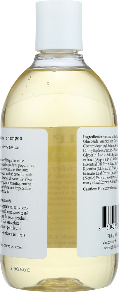 Phillip Adam: Shampoo Apple Cider Vinegar, 12 Oz