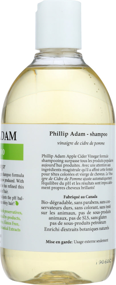 Phillip Adam: Shampoo Apple Cider Vinegar, 12 Oz