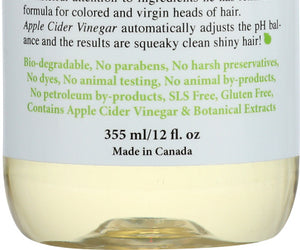 Phillip Adam: Shampoo Apple Cider Vinegar, 12 Oz