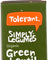 Tolerant: Pasta Rotini Green Lentil Organic, 8 Oz