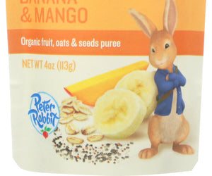 Peter Rabbit: Baby Food Banana Mango, 4 Oz