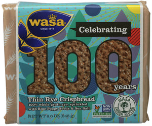 Wasa: Thin Rye Crispbread, 8.60 Oz