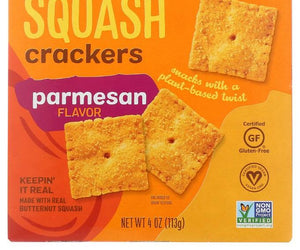 From The Ground Up: Butternut Squash Parmesan Crackers, 4 Oz - RubertOrganics