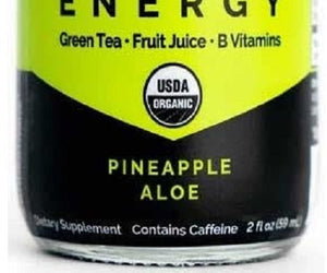 Ethan's: Pineapple Aloe Organic Energy Shot, 2 Fo