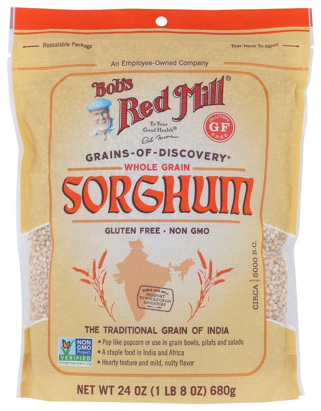 Bob's Red Mill: Gluten Free Whole Grain Sorghum, 24 Oz - RubertOrganics