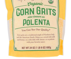 Bob's Red Mill: Organic Corn Grits Polenta, 24 Oz - RubertOrganics