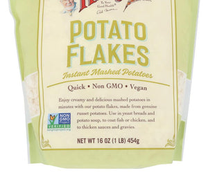 Bob's Red Mill: Potato Flakes Instant Mashed Potatoes, 16 Oz - RubertOrganics