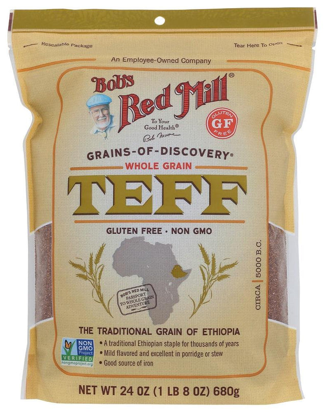 Bob's Red Mill: Whole Grain Teff, 24 Oz - RubertOrganics