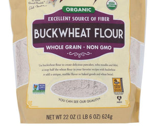 Bob's Red Mill: Organic Buckwheat Flour, 22 Oz - RubertOrganics