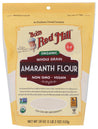 Bob's Red Mill: Organic Whole Grain Amaranth Flour, 18 Oz - RubertOrganics