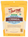 Bob's Red Mill: Organic Medium Grind Cornmeal, 24 Oz - RubertOrganics