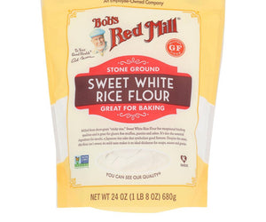 Bob's Red Mill: Sweet White Rice Flour, 24 Oz - RubertOrganics