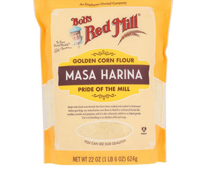 Bob's Red Mill: Golden Corn Flour Masa Harina, 22 Oz - RubertOrganics