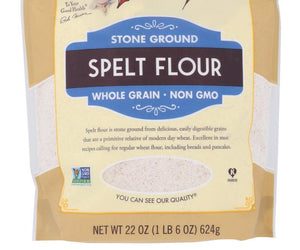 Bob's Red Mill: Stone Ground Spelt Flour, 22 Oz - RubertOrganics