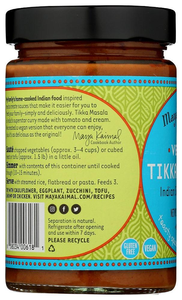 Maya Kaimal: Vegan Tikka Masala Indian Simmer Sauce, 12.50 Oz - RubertOrganics