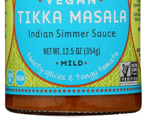 Maya Kaimal: Vegan Tikka Masala Indian Simmer Sauce, 12.50 Oz - RubertOrganics