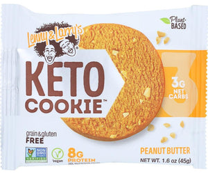Lenny & Larry's: Peanut Butter Keto Cookie, 1.60 Oz - RubertOrganics