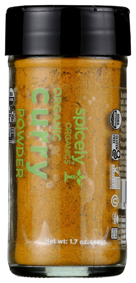 Spicely Organics: Spice Curry Powder Jar, 1.7 Oz