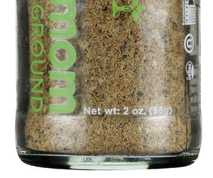 Spicely Organics: Spice Cardamom Ground Jar, 2 Oz