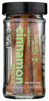 Spicely Organics: Spice Cinnamon Sticks Jar, 6 Pc