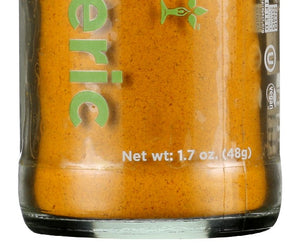 Spicely Organics: Spice Turmeric Jar, 1.7 Oz