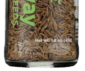 Spicely Organics: Spice Caraway Seeds  Jar, 1.6 Oz