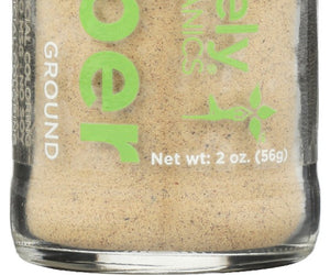 Spicely Organics: Spice Pepper White Ground Jar, 2 Oz