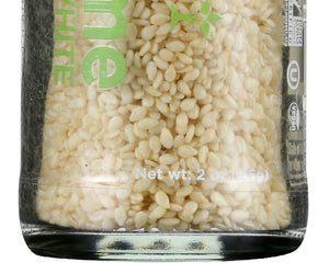 Spicely Organics: Spice Sesame Seed White Jar, 2 Oz