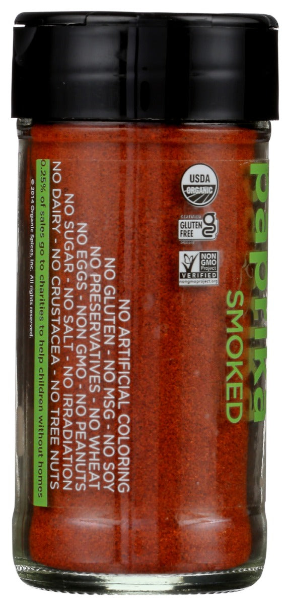 Spicely Organics: Spice Paprika Smoked Jar, 1.7 Oz