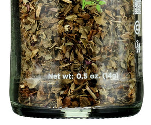 Spicely Organics: Spice Basil Jar, 0.5 Oz