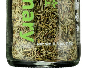 Spicely Organics: Spice Rosemary Whole Jar, 0.5 Oz