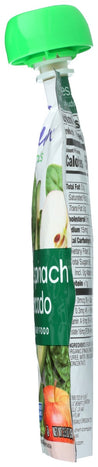 Plum Organics: Baby Food Apple Spinach Avocado S2, 3.5 Oz