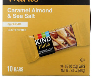 Kind: Caramel Almond & Sea Salt Minis, 7 Oz - RubertOrganics