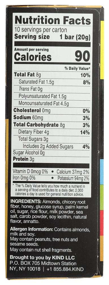 Kind: Caramel Almond & Sea Salt Minis, 7 Oz - RubertOrganics