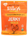 Rileys Organics: Organic Chicken And Rice Jerky Rolls, 5 Oz