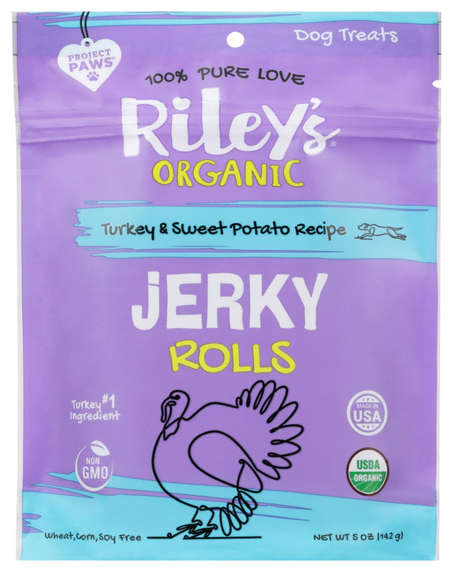 Rileys Organics: Organic Turkey And Sweet Potato Rolls, 5 Oz