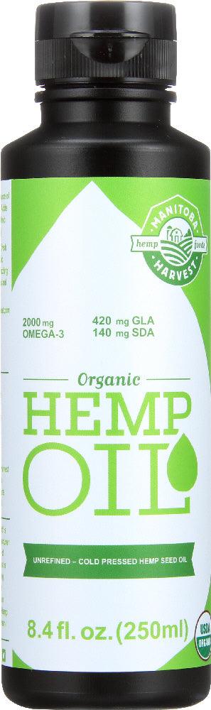 Manitoba Harvest: Hemp Seed Oil Organic, 8.4 Oz - RubertOrganics