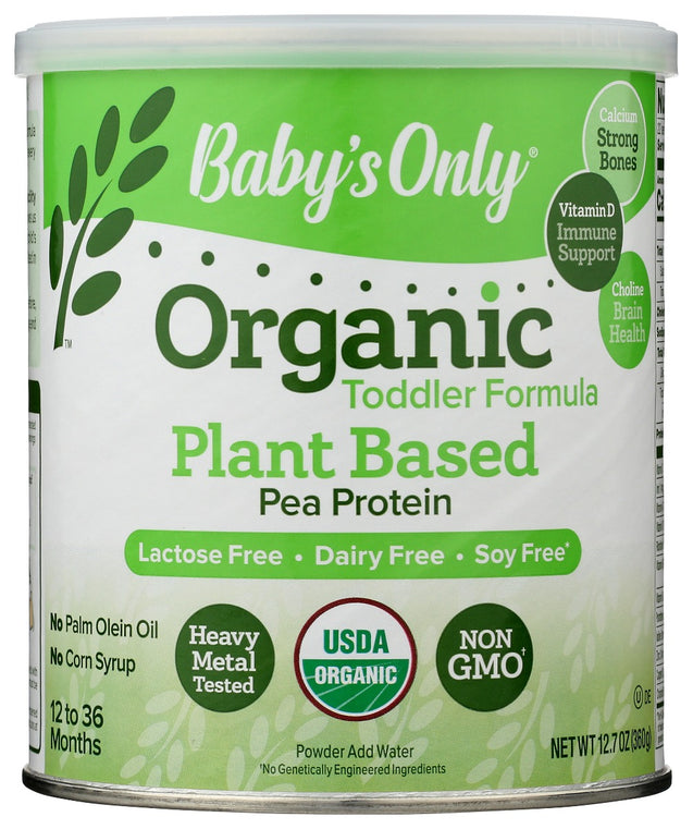 Babys Only Organic: Formula Baby Pea Protein, 12.7 Oz