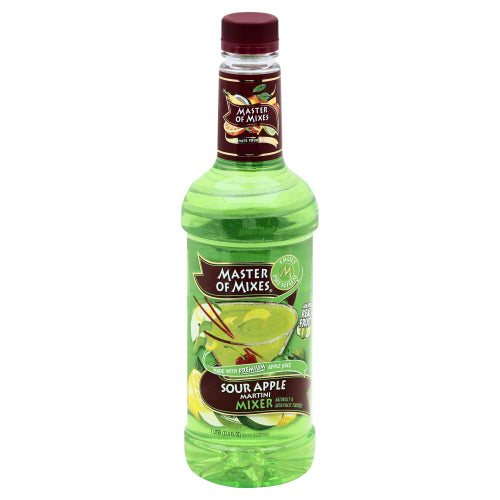 Master Of Mixes: Mix Martini Sour Apple, 33.8 Oz