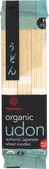 Hakubaku: Organic Wheat Noodles Udon, 9.5 Oz