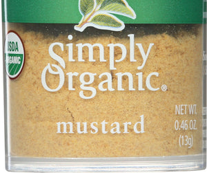 Simply Organic: Mini Mustard Seed Ground Organic, .46 Oz