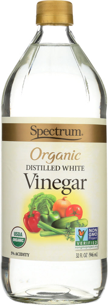 Spectrum Naturals: Vinegar White Distilled Organic, 32 Oz