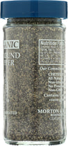 Morton & Bassett: Coarse Ground Black Pepper Organic, 1.8 Oz