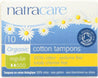 Natracare: Regular Non-applicator Organic Cotton Tampons, 10 Pc - RubertOrganics