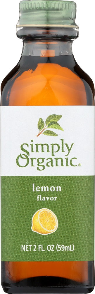 Simply Organic: Lemon Flavor, 2 Oz