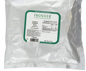 Frontier Herb: Psyllium Husk Powder, 16 Oz - RubertOrganics