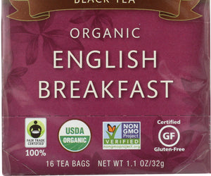 Choice Tea: Organic English Breakfast Tea, 16 Bg