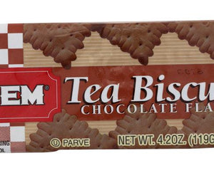 Kedem: Tea Biscuit Chocolate, 4.2 Oz - RubertOrganics