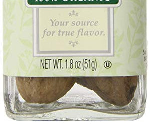 Spice Hunter: Nutmeg Whole Organic, 1.8 Oz